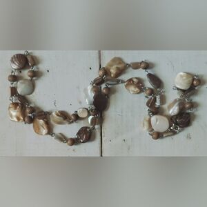 Natural Stone Beaded Necklace